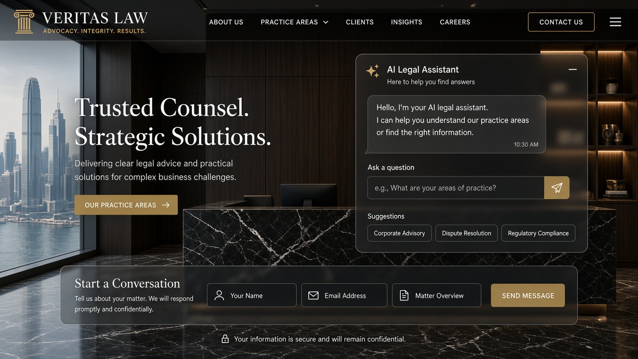 VERITAS LAW demo world